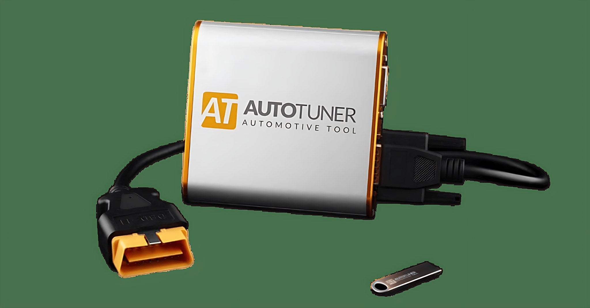 Boitier de reprogrammation moteur Autotuner avec cable OBD2 et cle USB