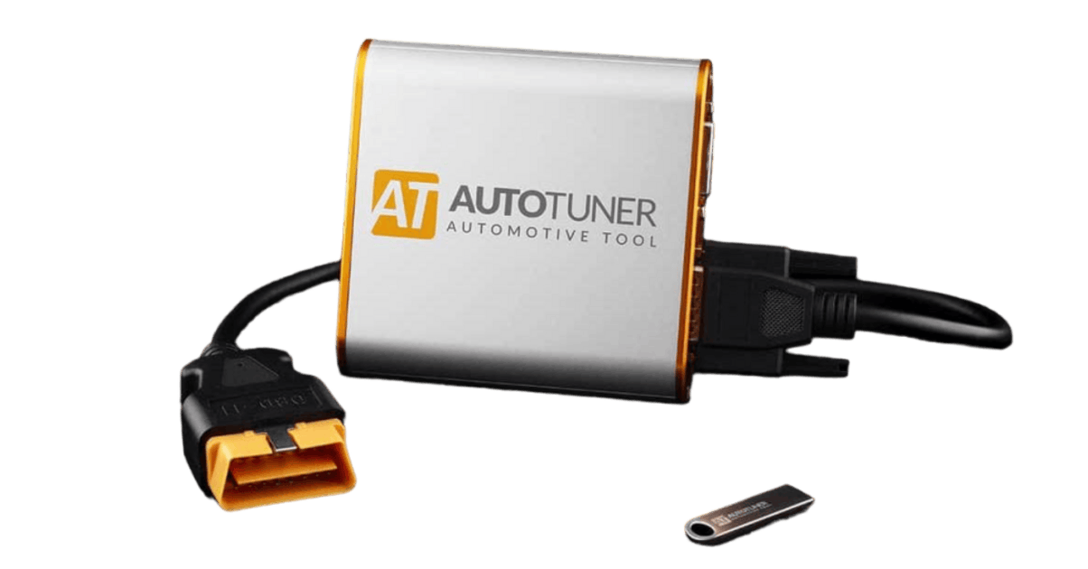 Boîtier de reprogrammation moteur Autotuner avec câble OBD2 et clé USB