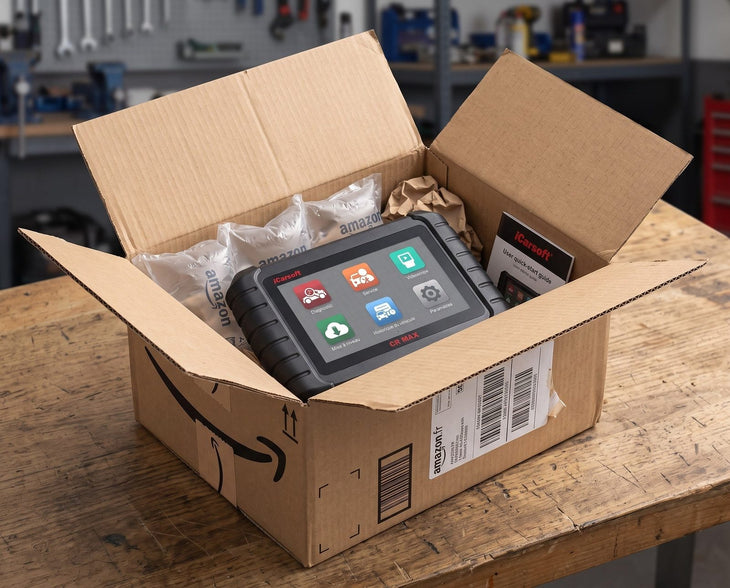 Valise de diagnostic iCarsoft commandée sur Amazon : les risques à connaître avant d'acheter