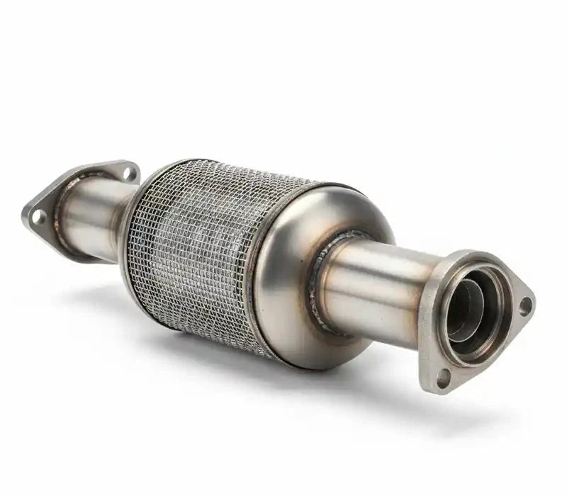 Pot catalytique neuf en acier inoxydable pour le systeme d echappement d une voiture