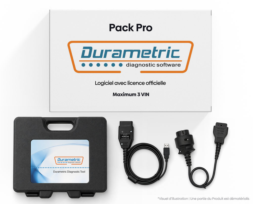 Interface Durametric Porsche Pro — Valise Diagnostic OBD2 Porsche