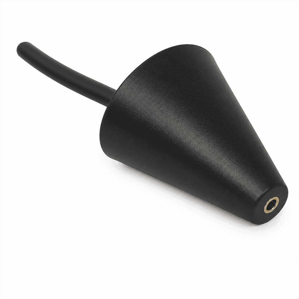 Adaptateur conique universel d etancheite noir pour machine a fumee Autool SDT205S