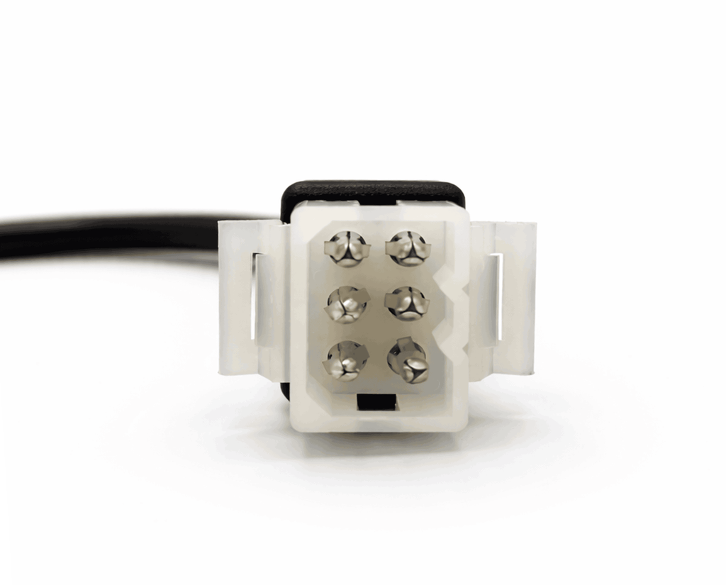 Fiche de connecteur 6 broches pour adaptateur moto Aprilia vers prise OBD2