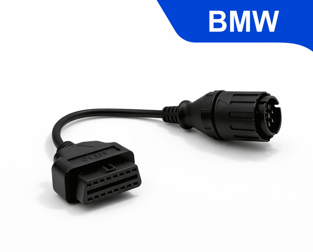 Adaptateur de diagnostic moto BMW 10 broches vers prise OBD2 standard