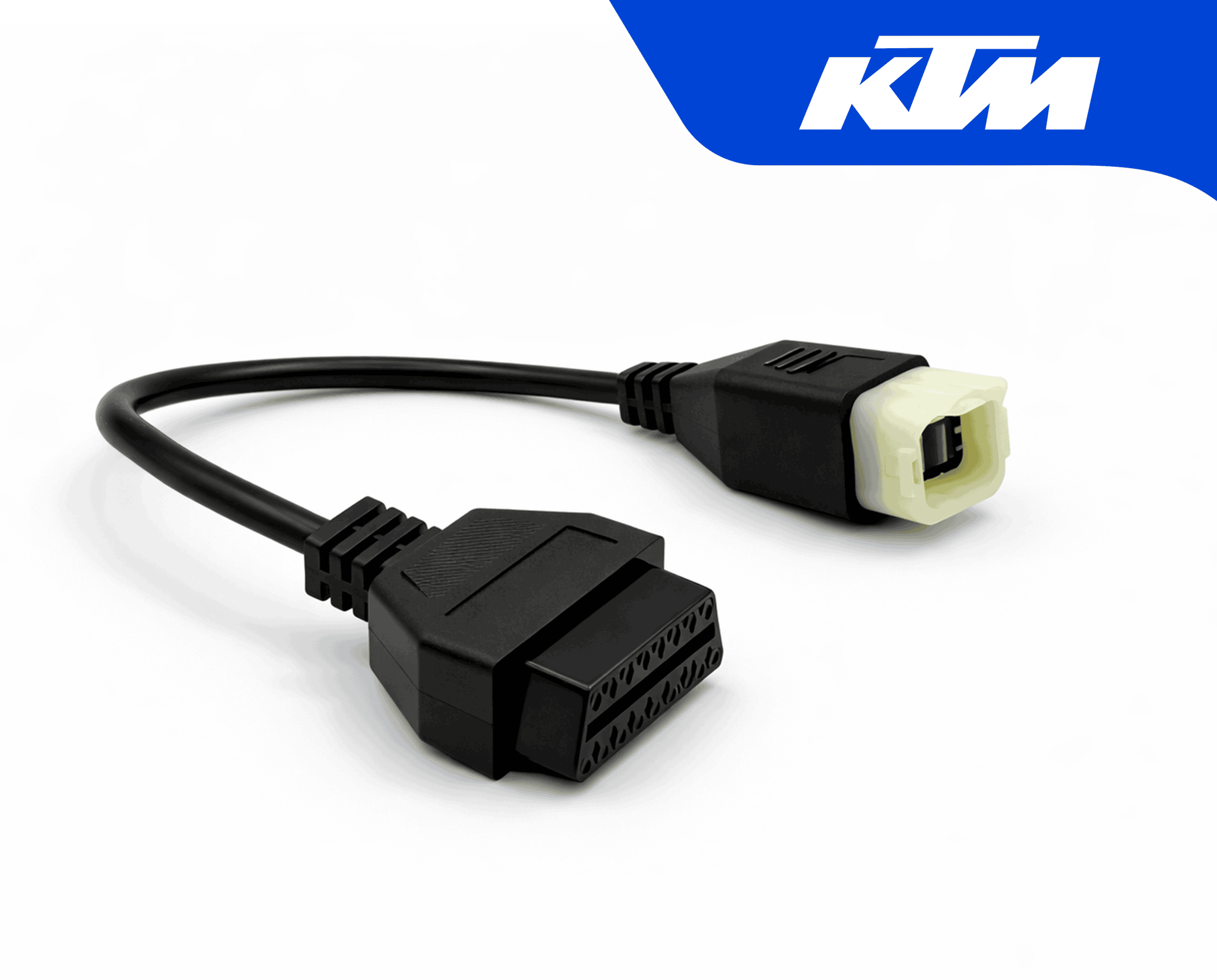 Adaptateur de diagnostic moto KTM de 6 broches vers prise OBD2 standard