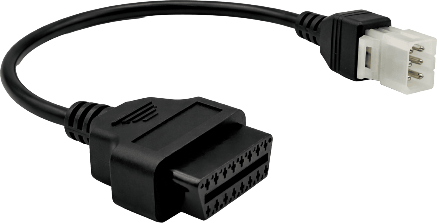 Adaptateur diagnostic de marque Aprilia à 6 broches pour moto