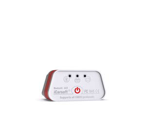 Adaptateur diagnostic de poche iCarsoft i620 Bluetooth compatible avec tous les protocoles OBDII