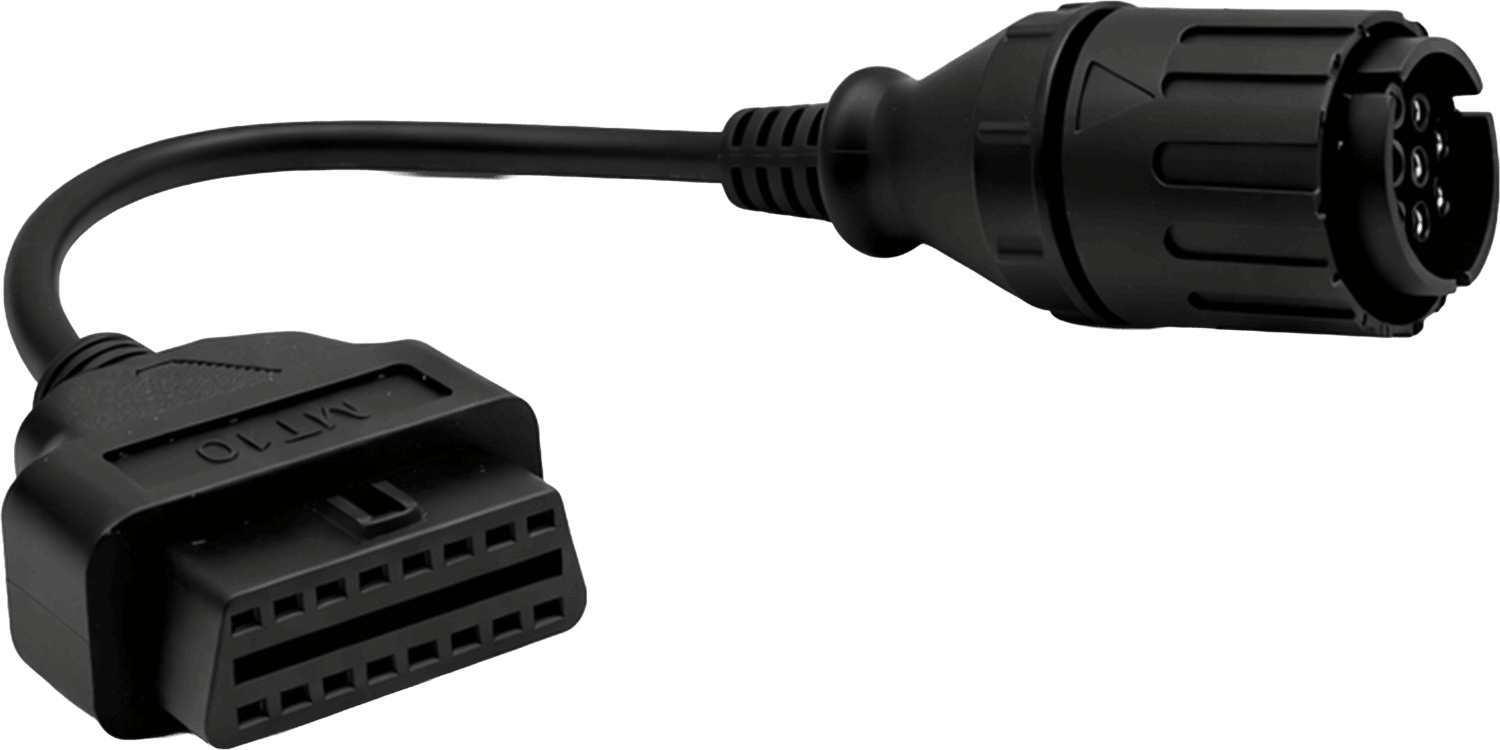 Adaptateur OBD2 10 broches pour le diagnostic des motos de marque BMW