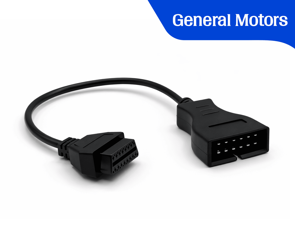 Adaptateur diagnostic 12 broches vers OBD2 pour véhicules General Motors