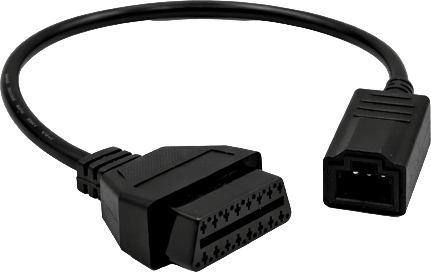 Adaptateur OBD2 pour véhicules Honda avec prise diagnostic à 3 broches