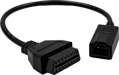 Adaptateur OBD2 pour véhicules Honda avec prise diagnostic à 3 broches
