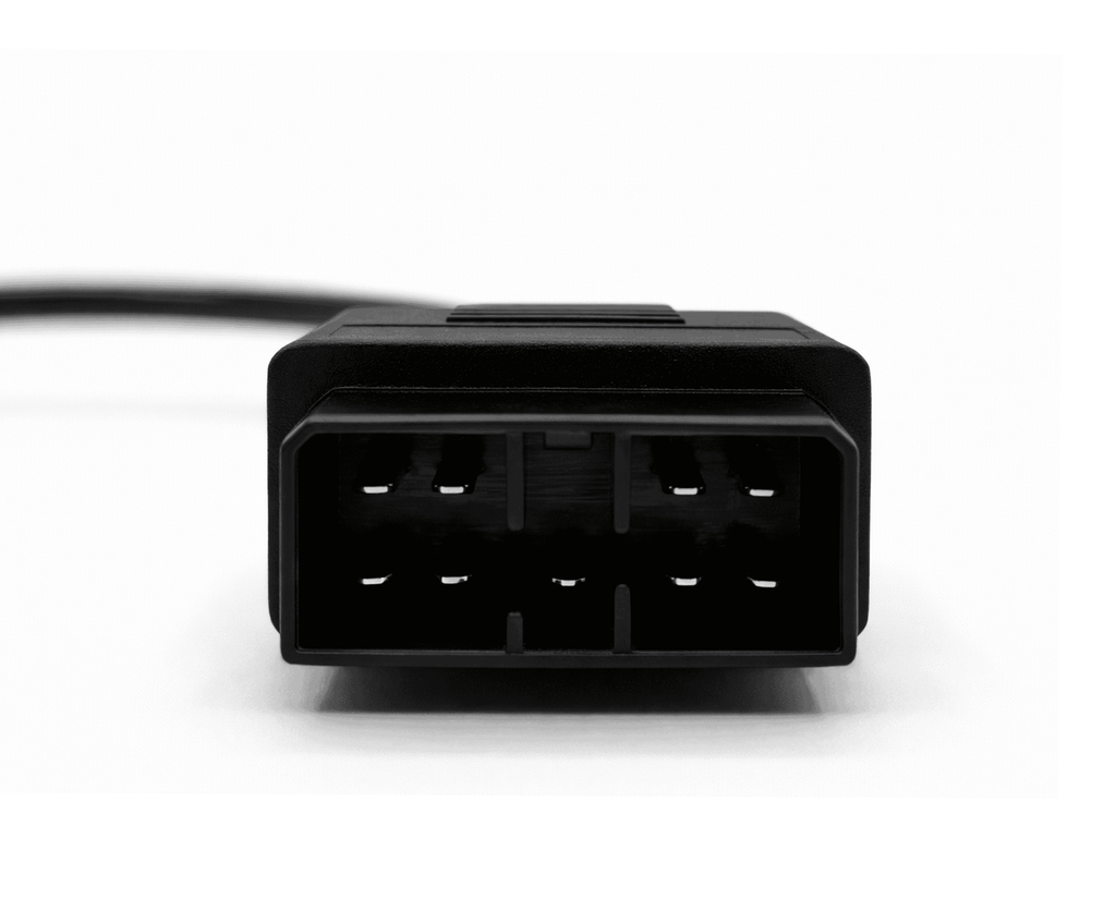Adaptateur diagnostic automobile Subaru 9 broches vers OBD2 noir