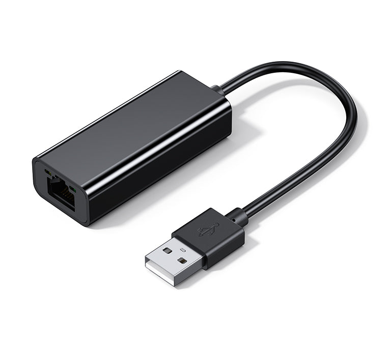 Adaptateur USB vers Ethernet noir pour la valise de diagnostic iCarsoft CR Max