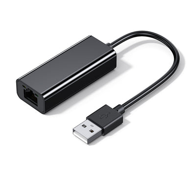 Adaptateur USB vers Ethernet noir pour la valise de diagnostic iCarsoft CR Max