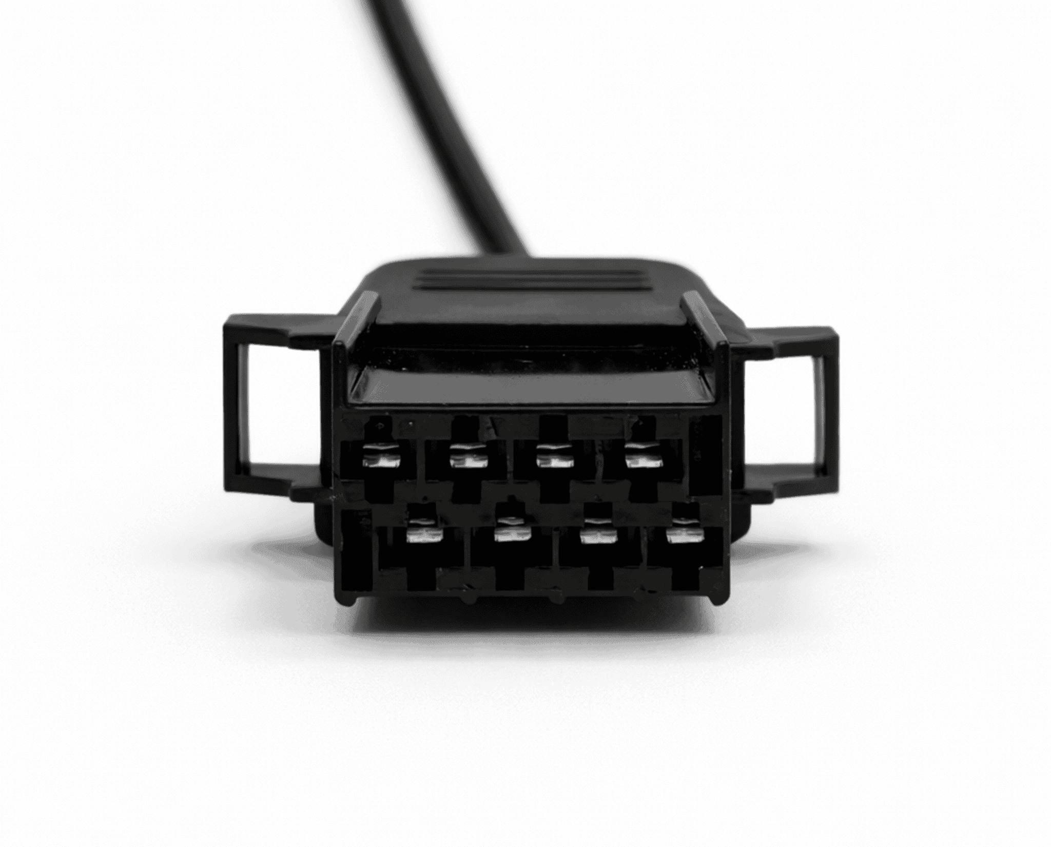 Adaptateur Volvo 8 broches femelle noir avec câble pour valise de diagnostic iCarsoft