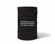 Baril decoratif noir personnalisable pour amenagement de garage ou atelier automobile