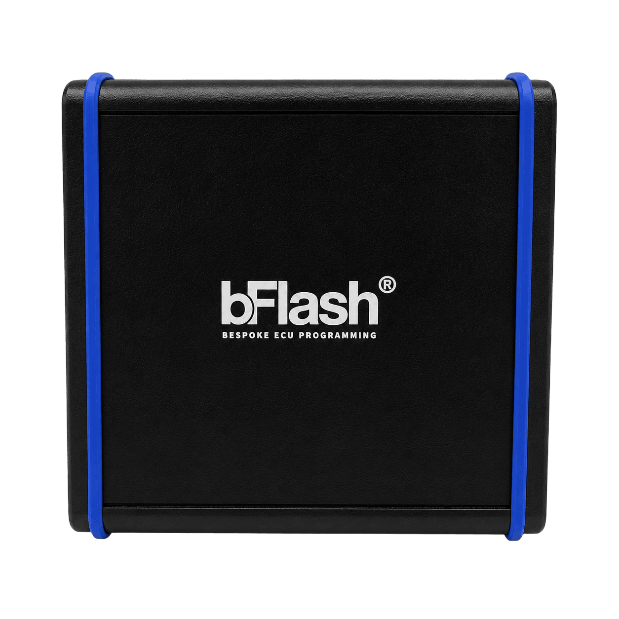 Boîtier noir de programmation ECU de la marque bFlash avec bandes bleues