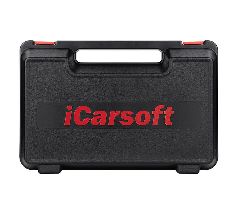 Boîte de transport noire rigide iCarsoft pour valise diagnostic poids lourds HD2000