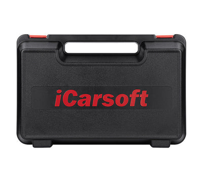 Boîte de transport noire rigide iCarsoft pour valise diagnostic poids lourds HD2000