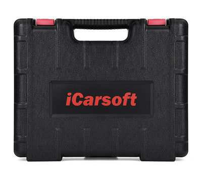 Malette de transport noire rigide iCarsoft IM2000 pour outils de diagnostic
