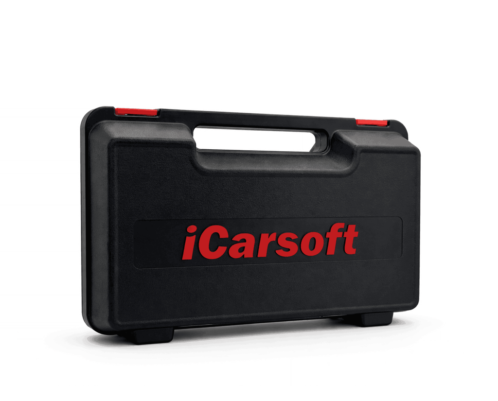 Mallette de transport noire rigide iCarsoft pour valise de diagnostic CR Ultra
