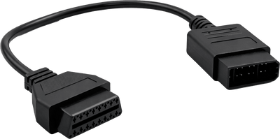 Cable adaptateur OBD2 noir de rechange officiel iCarsoft France