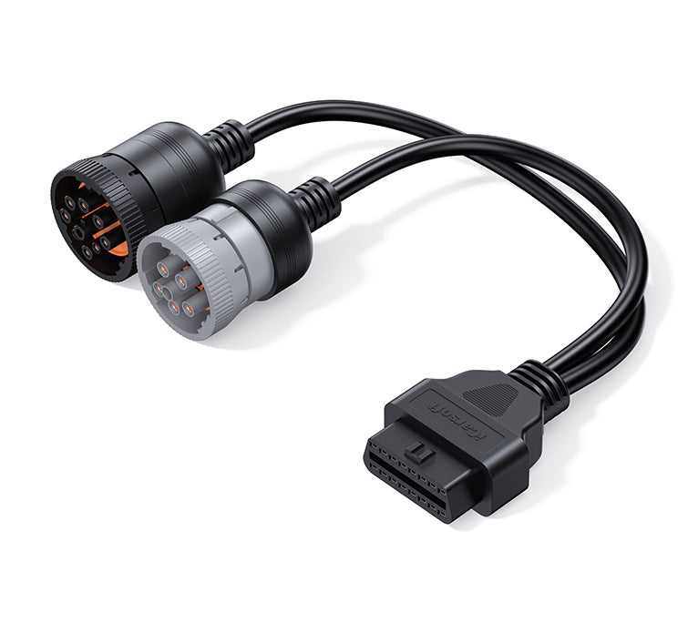Câble adaptateur de diagnostic OBD2 pour poids lourds et camions iCarsoft HD V3