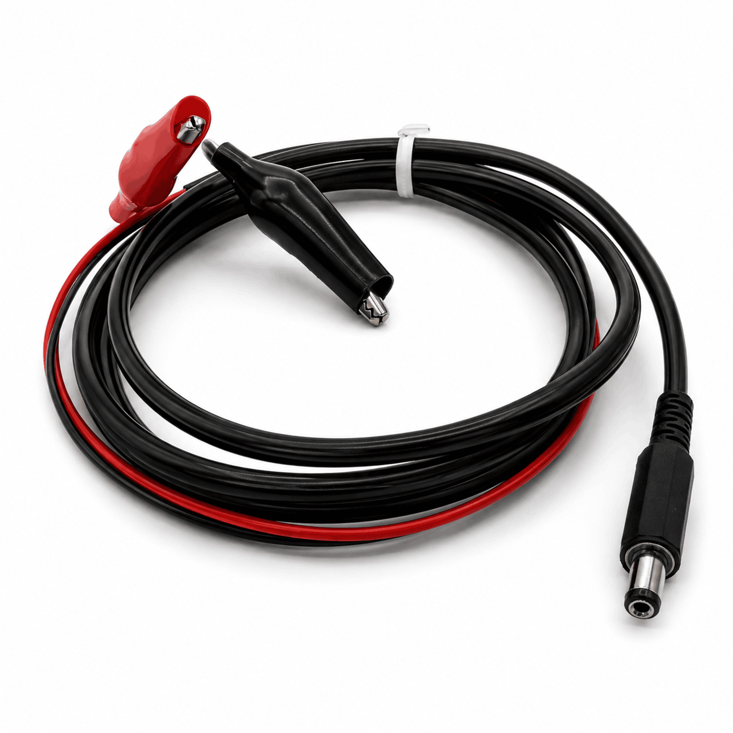 Câble d'alimentation avec pinces crocodile rouge et noire pour appareil de diagnostic