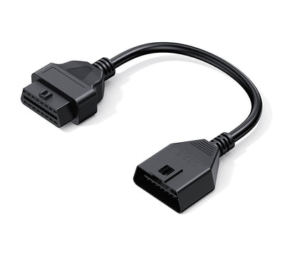 Câble de rallonge VCI noir haut de gamme pour valise de diagnostic iCarsoft CR Eagle