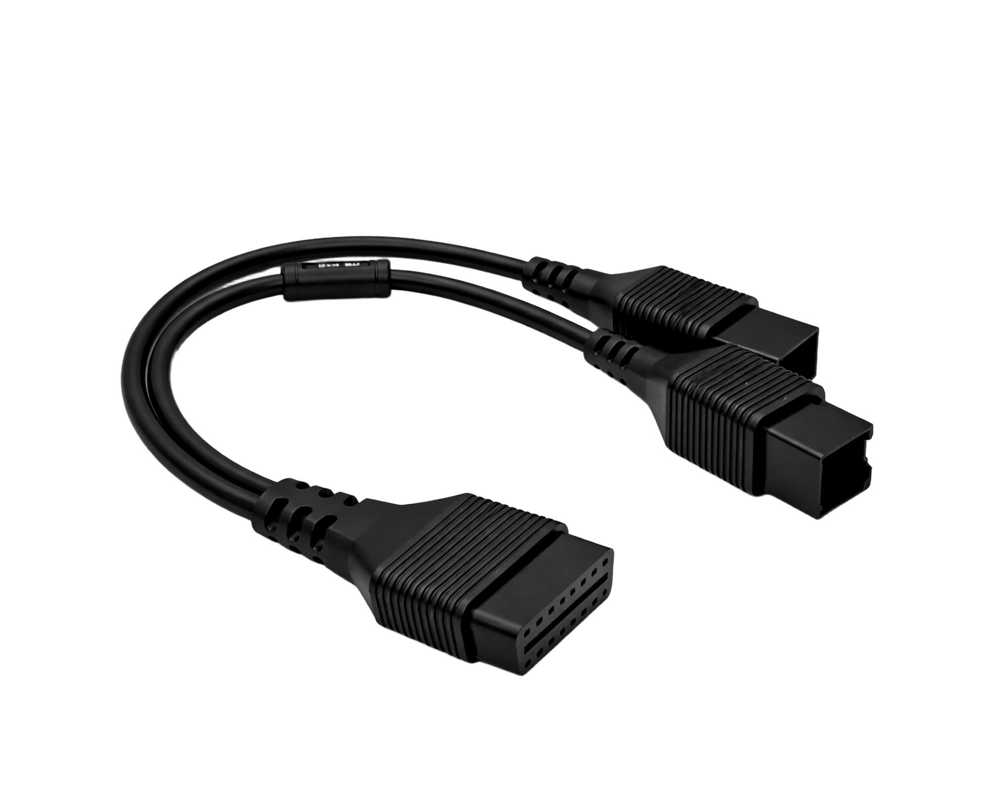 Cable de derivation SGW FCA iCarsoft noir pour diagnostic automobile