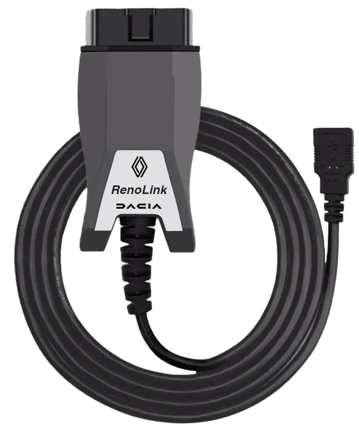 Interface de diagnostic Renolink vLinker OBD2 pour véhicules Renault et Dacia
