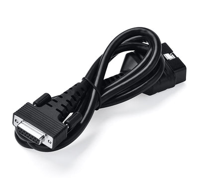 Câble adaptateur noir de diagnostic OBD2 de la marque iCarsoft France