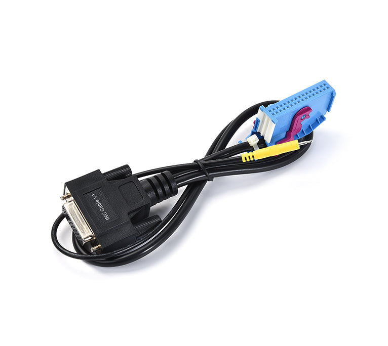 Câble de diagnostic iCarsoft INS V1 avec connecteurs bleu et noir pour véhicule Nissan