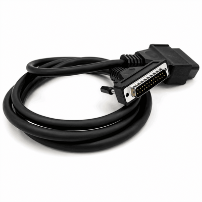 Cable de diagnostic OBD2 vers DB25 noir pour valise de diagnostic e-commerce
