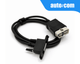 Câble de rechange noir avec connecteur OBD pour outil de diagnostic Autocom CDP