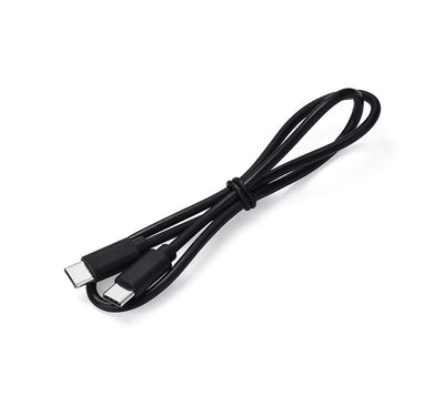 Cable de recharge USB-C vers USB-C double noir pour booster iCarsoft JS V10