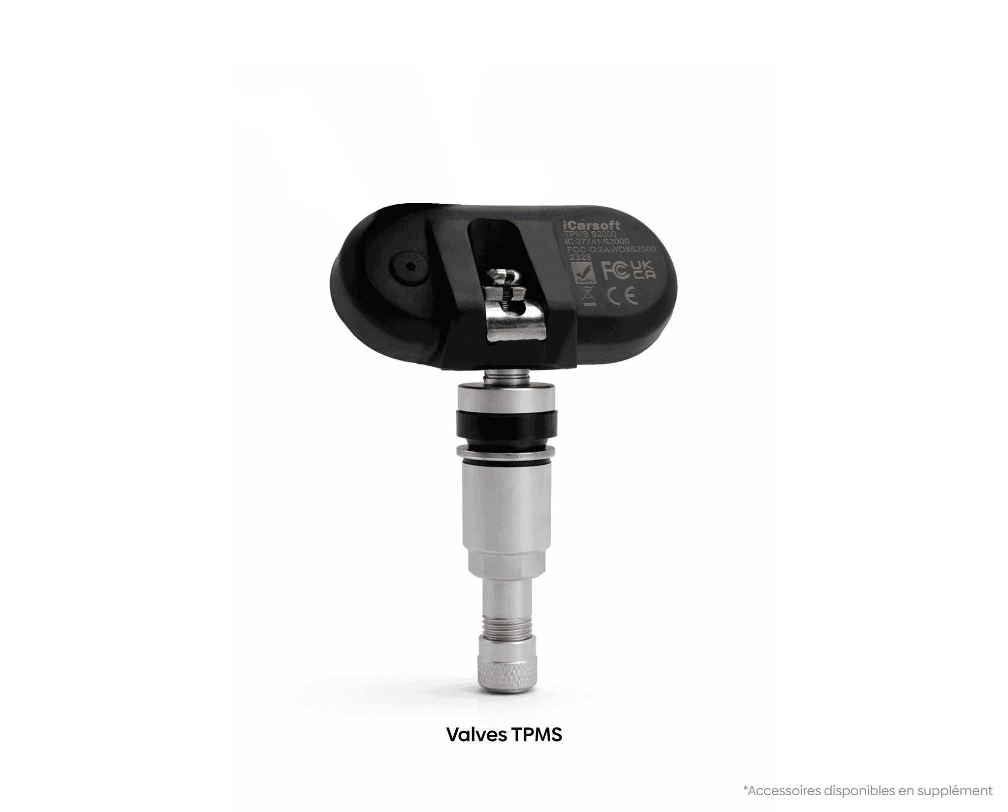Capteur de pression de pneu iCarsoft TPMS S2000 compatible avec la valise CR Ultra
