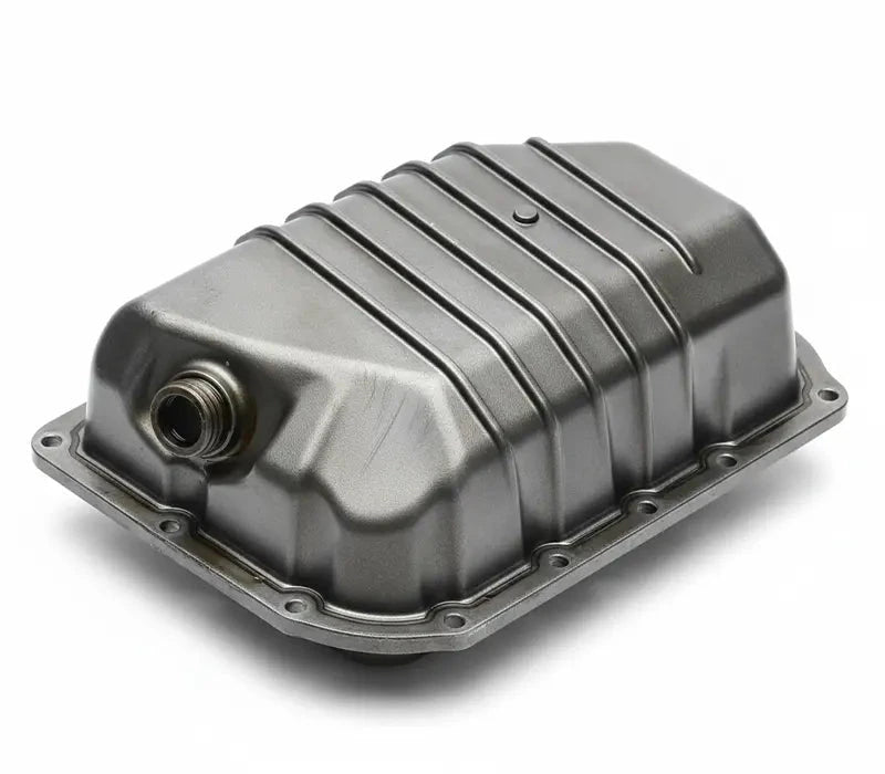 Carter d huile moteur en acier embouti gris pour le remplacement de pieces auto