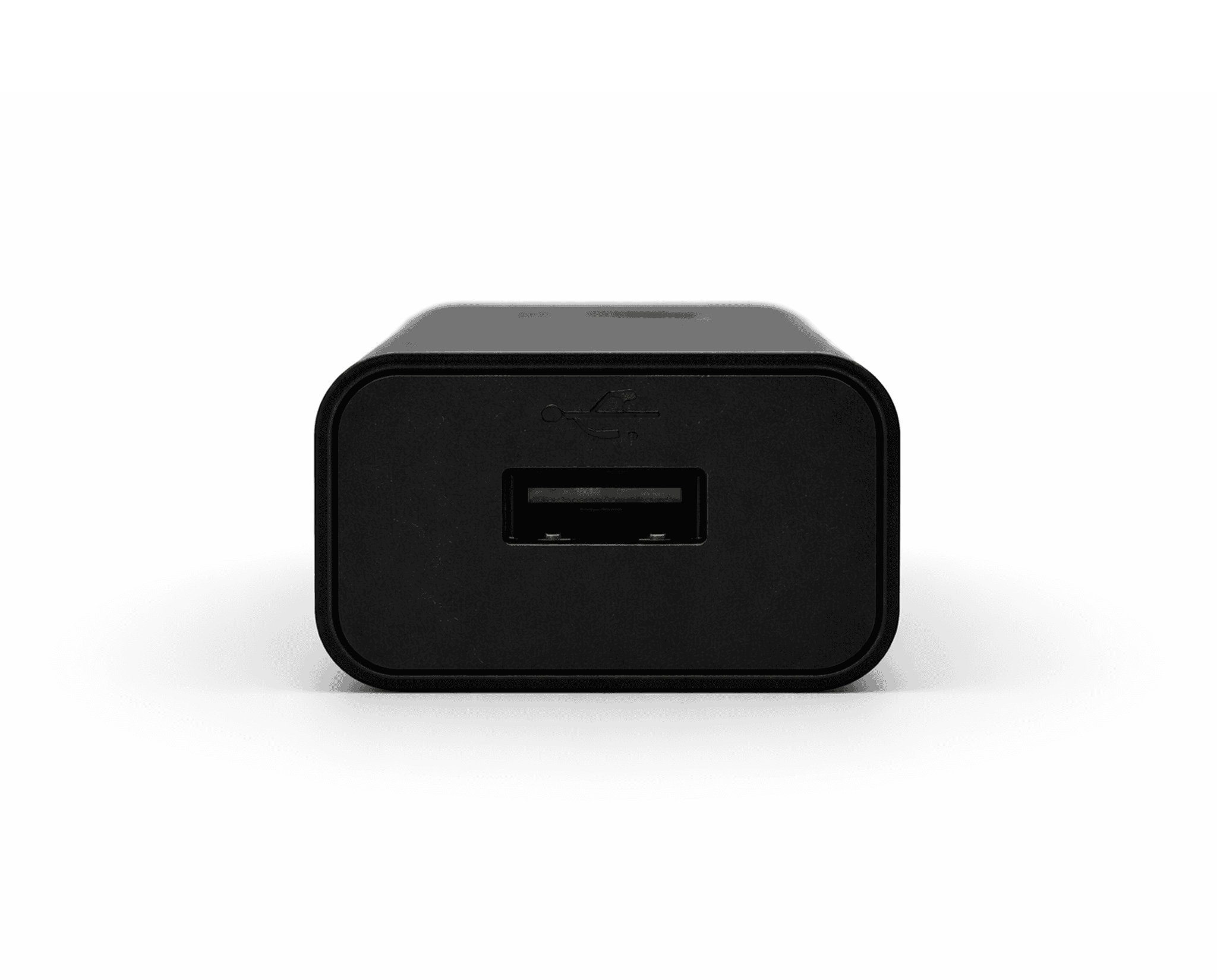 Vue de face d un adaptateur secteur usb compatible avec les valises icarsoft