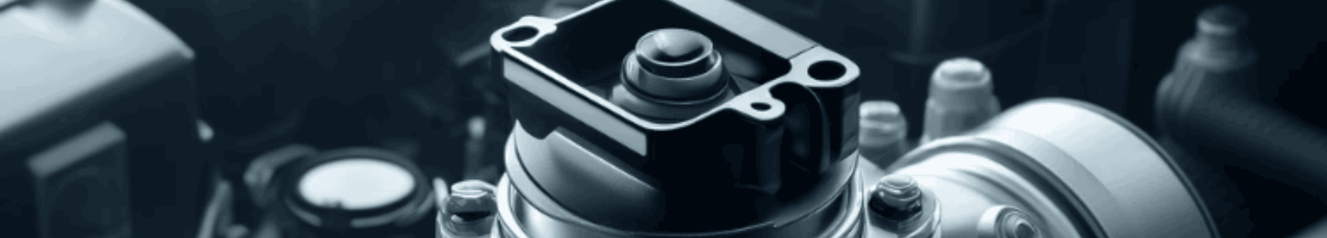 Gros plan sur un composant mécanique de haute précision dans un bloc moteur automobile