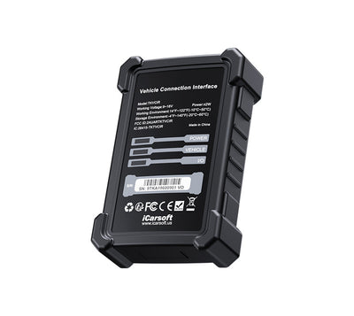 Interface de connexion véhicule pour la valise de diagnostic multimarque iCarsoft CR Ultra
