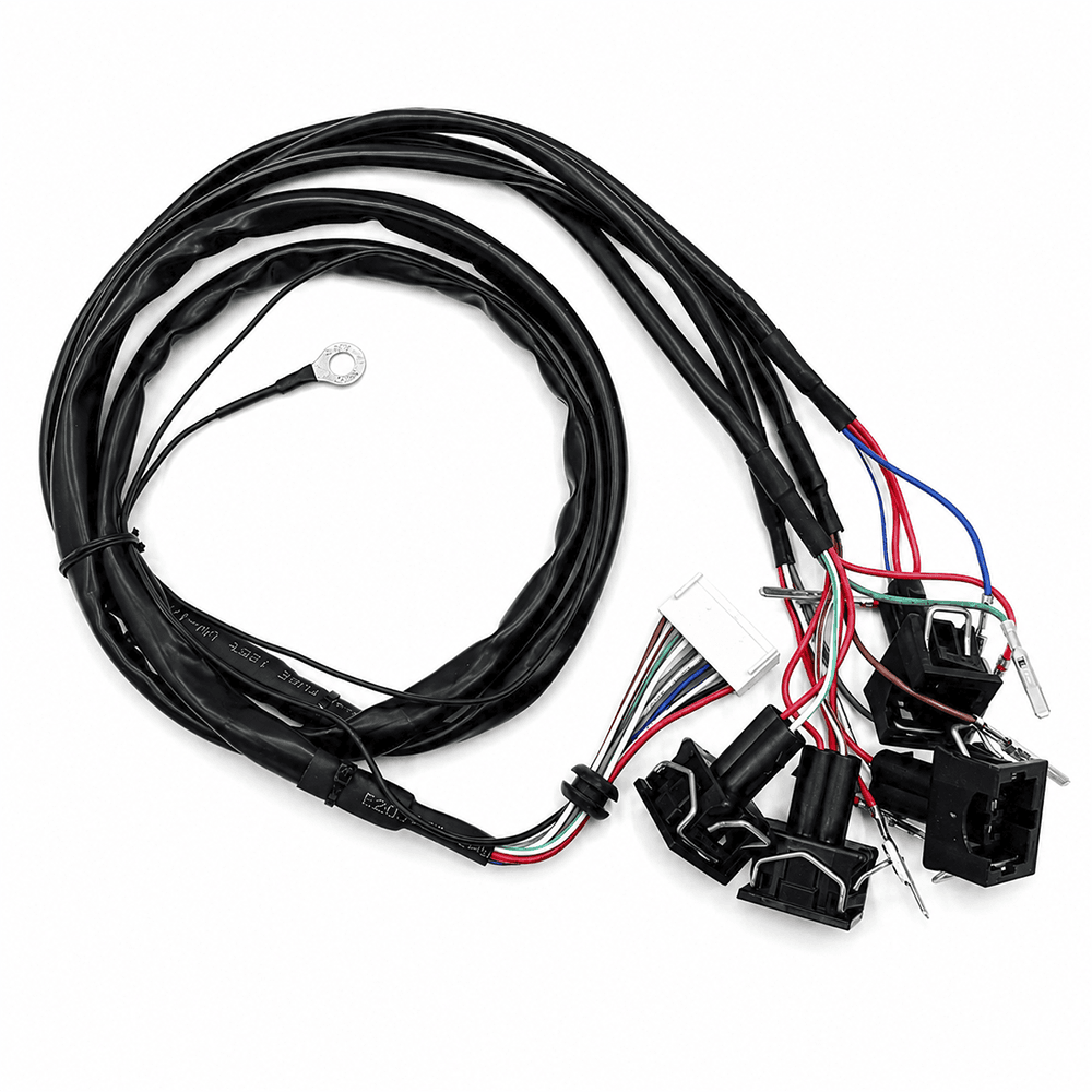 Faisceau electrique principal avec connecteurs pour kit de conversion ethanol