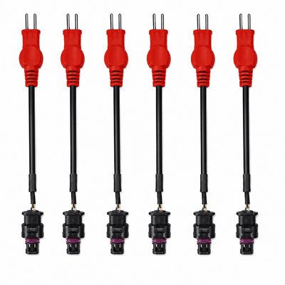Lot de six faisceaux de commande pour injecteurs de type B compatibles Autool CT500