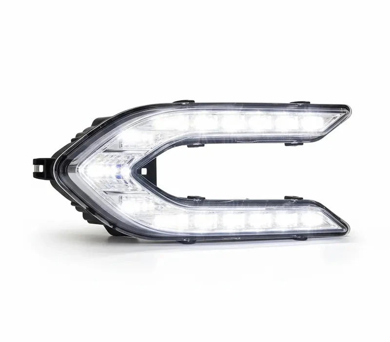 Feux de jour LED de voiture haute luminosité en forme de U horizontal