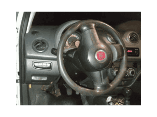 Intérieur et volant de Fiat Fiorino South America compatible avec diagnostic iCarsoft