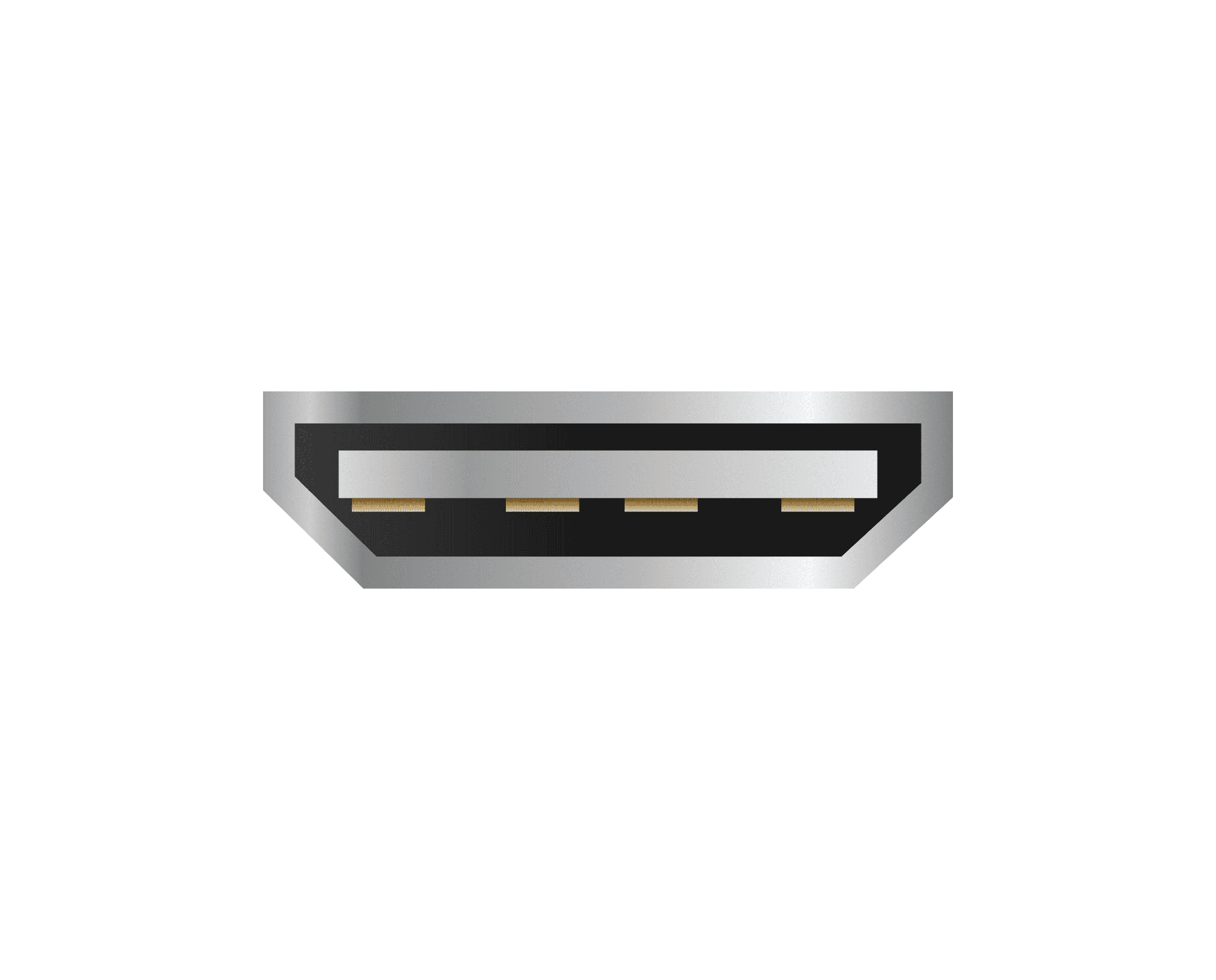 gros plan sur la prise femelle d un connecteur mini usb de remplacement