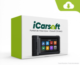 Boîte virtuelle du forfait de mise à jour pour la valise iCarsoft CR IMMO