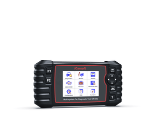 Valise de diagnostic multimarque iCarsoft CR Elite avec écran couleur et boutons de navigation