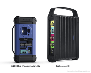 Module de programmation de cles IM2000 Pro et oscilloscope HD pour valise CR Ultra