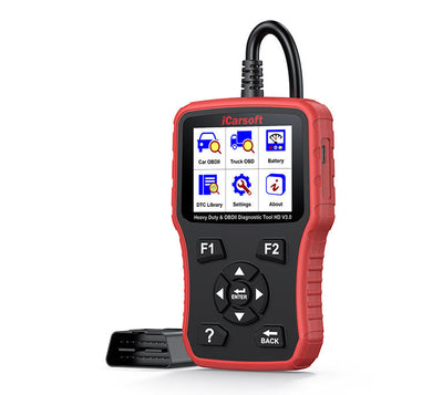 Valise de diagnostic multimarques iCarsoft HD V3 pour poids lourds et utilitaires